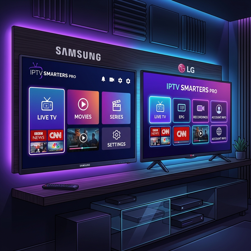 How to Setup IPTV Smarters Pro on Samsung & LG Smart TVs